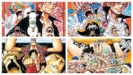 Oda has already used volume covers to hint at things (Image via Shueisha)